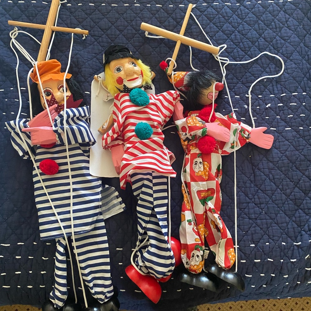 Fairyland’s Handmade Wooden Marionettes.